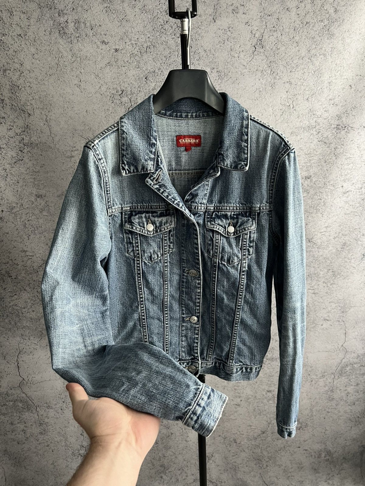 Carrera Vintage Carrera Denim Jacket 2000s Y2K Jacket Size M Size M / US 6-8 / IT 42-44 - 2 Thumbnail