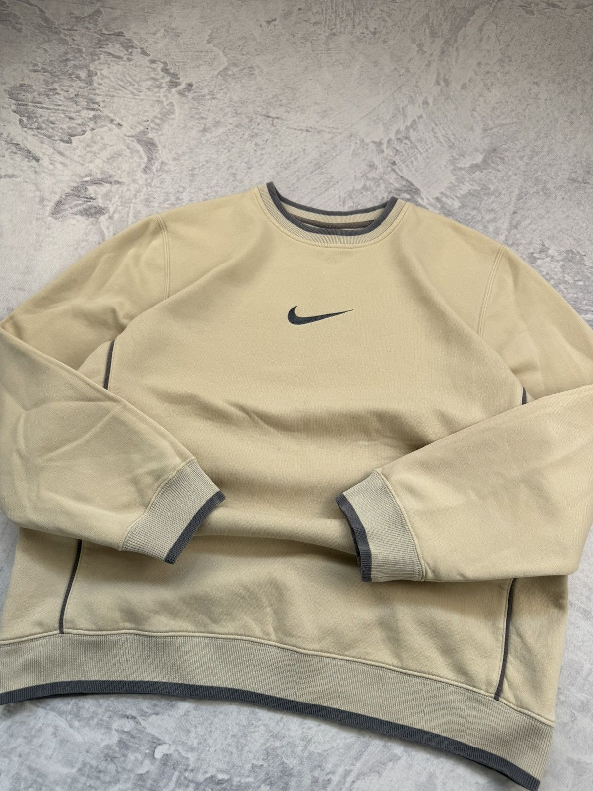 Nike × Vintage NIKE VINTAGE CENTER LOGO OVERSIZE BOXY SWEATSHIRT Size US L / EU 52-54 / 3 - 4 Thumbnail