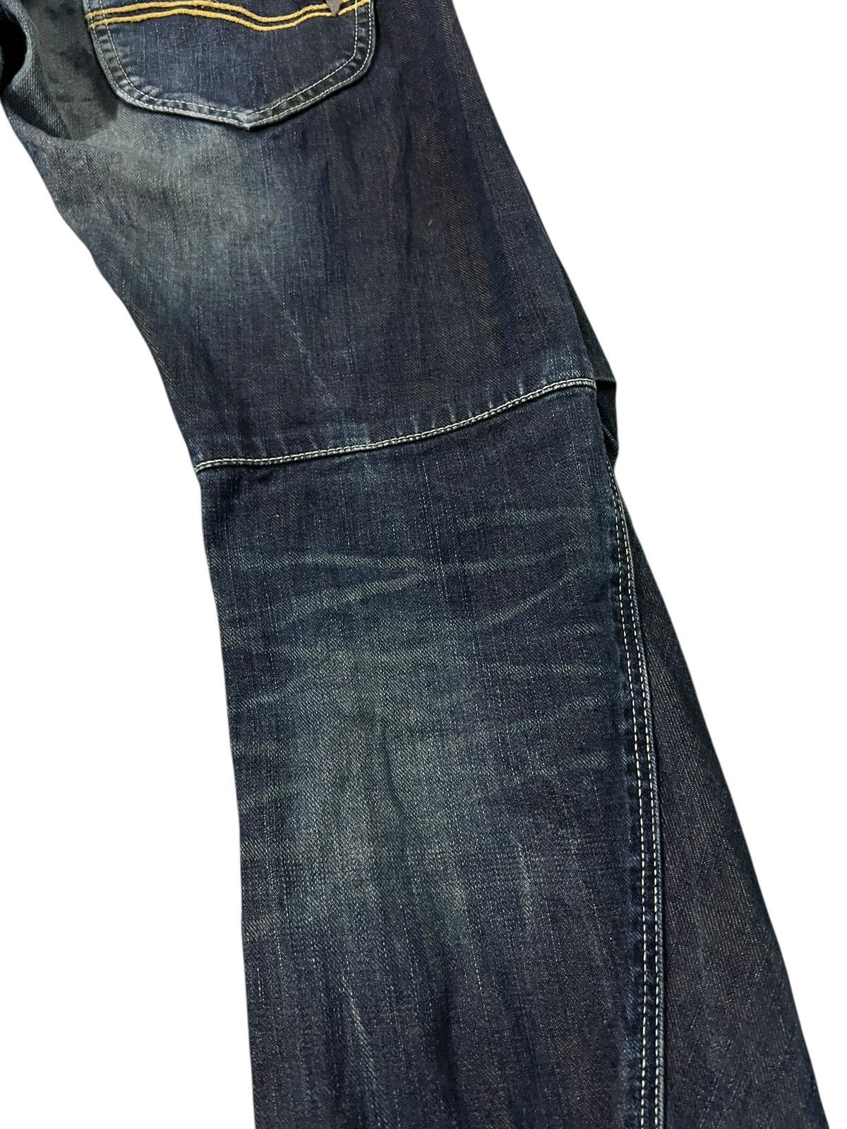 If Six Was Nine Lee Cowboy Backle Back Jean Size US 30 / EU 46 - 15 Thumbnail