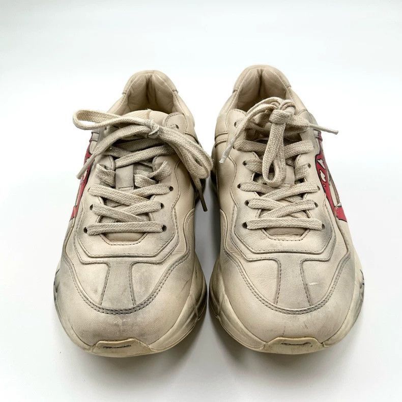Gucci Gucci Vintage Red Lip Dad Sneakers-2505 Size US 4.5 / IT 34.5 - 2 Thumbnail