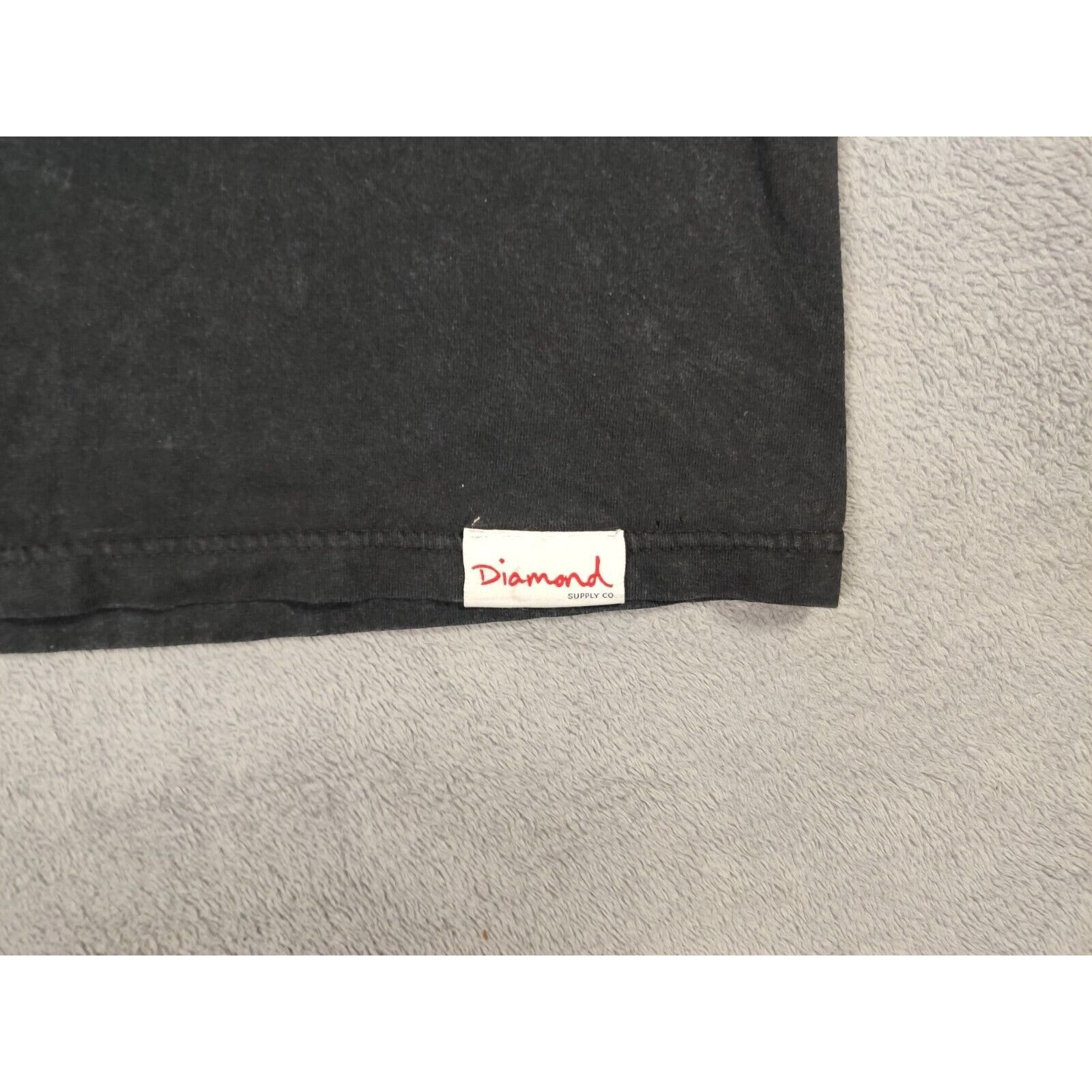 Diamond Supply Co. Diamond Supply Co Shirt Adult Mens Large Black Teal Size US L / EU 52-54 / 3 - 12 Thumbnail