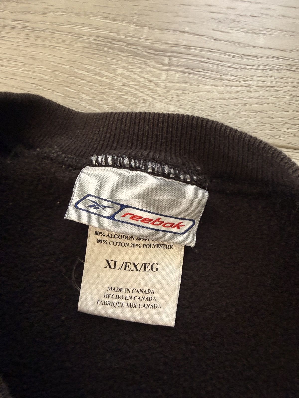 Reebok Vintage 90s Reebok Cleveland Browns Crewneck Made in Canada Size US XL / EU 56 / 4 - 4 Thumbnail