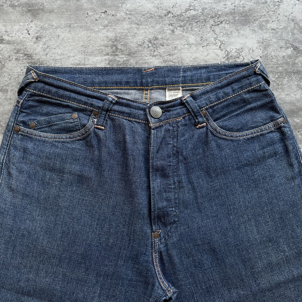 Evisu × Japanese Brand Evisu Yamane Seagull Smile Jorts Size US 30 / EU 46 - 13 Thumbnail