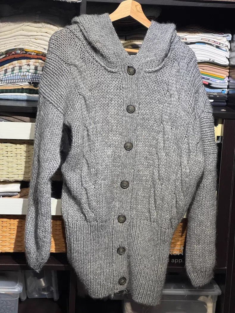 Vivienne Westwood Vivienne Westwood Grey Cashmere Mix Cardigan Size XS / US 0-2 / IT 36-38 - 2 Thumbnail