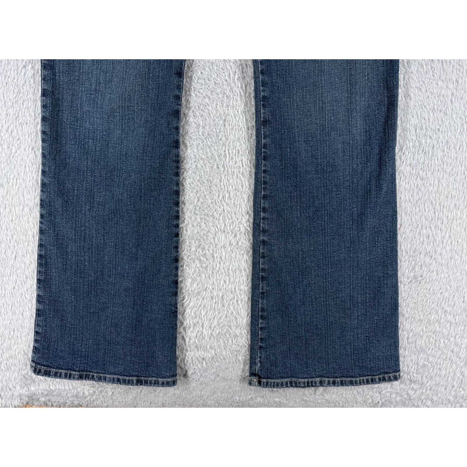 NEXT VINTAGE NEXT Women's Flared Jeans Size 12 Cotton Blend Blue Denim Mid Rise 28x32 Size 34" / US 12 / IT 48 - 2 Thumbnail