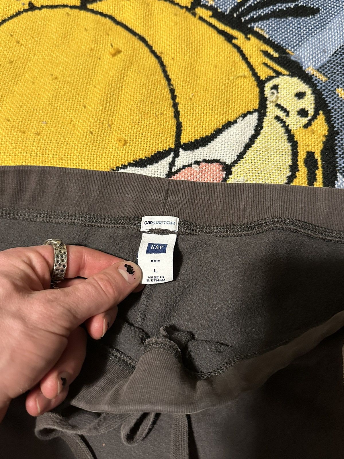 Gap Vintage Y2K Baggy Gap Sweatpants Size US 38 / EU 54 - 2 Thumbnail
