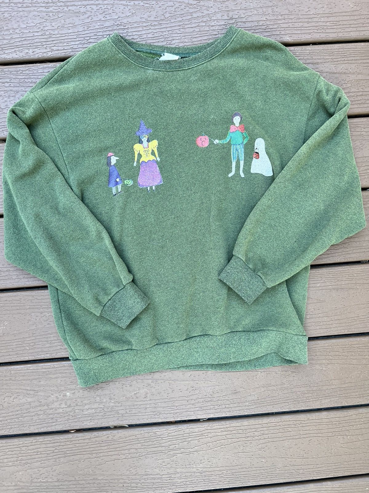 Vintage *VINTAGE* Halloween Party Sweater 🎃 Size US L / EU 52-54 / 3 - 1 Thumbnail