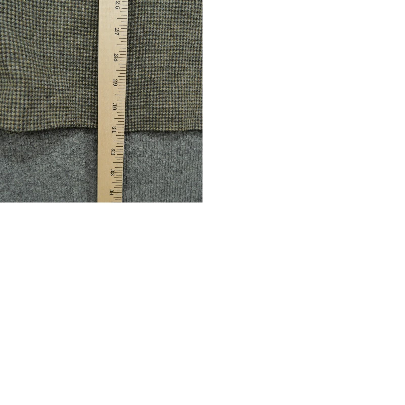 Vintage VINTAGE Hunt Valley Blazer Jacket Mens 44L 44 Long Brown Tweed Houndstooth Wool Size 44R - 10 Thumbnail