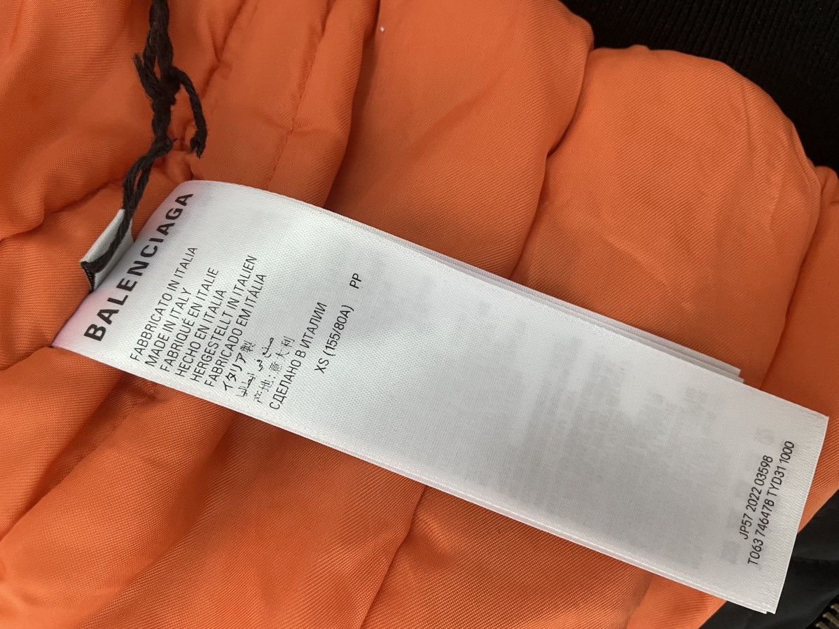 Balenciaga 22aw mudshow bomber