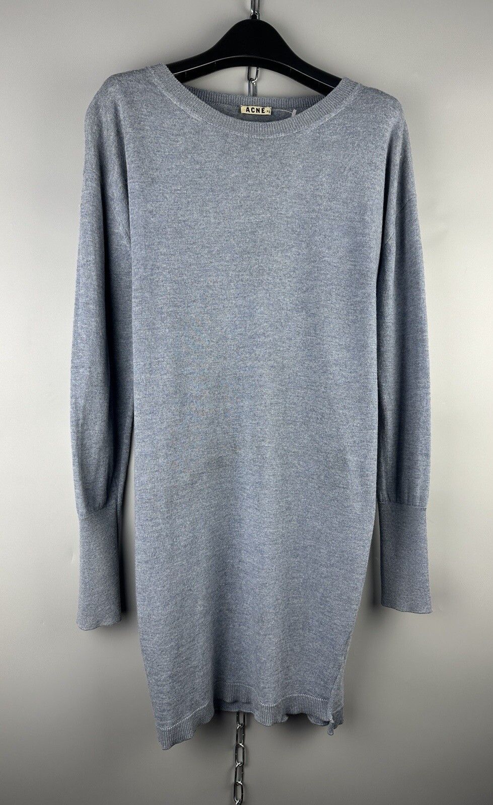 Acne Studios Acne Studios Wool Knit Shore Long Sweater Dress Size XS / US 0-2 / IT 36-38 - 2 Thumbnail