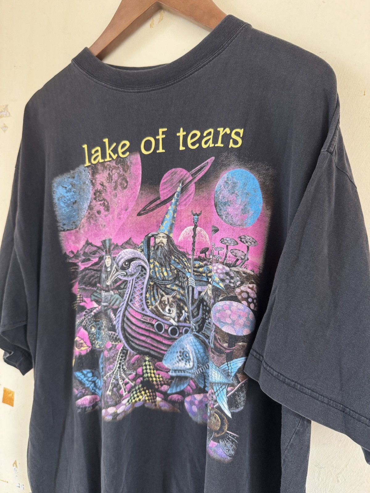 Band Tees × Vintage *RARE* 1997 90s VINTAGE LAKE OF TEARS CRIMSON COSMOS TOUR Size US XL / EU 56 / 4 - 2 Thumbnail