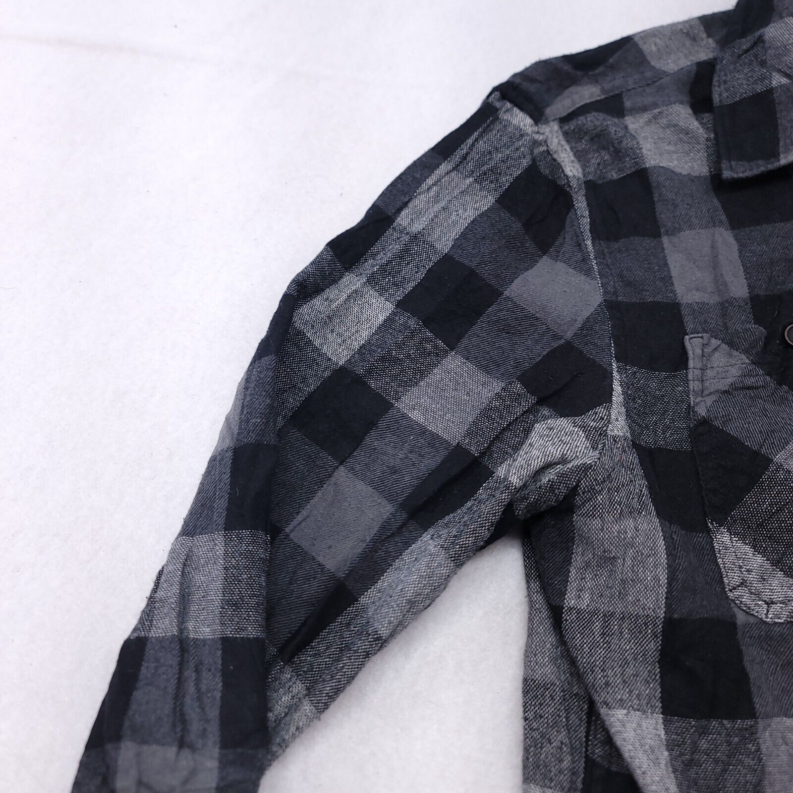 Urban Pipeline Urban Pipeline Gingham Flannel Shirt Mens Size Small S Black Size US S / EU 44-46 / 1 - 4 Thumbnail