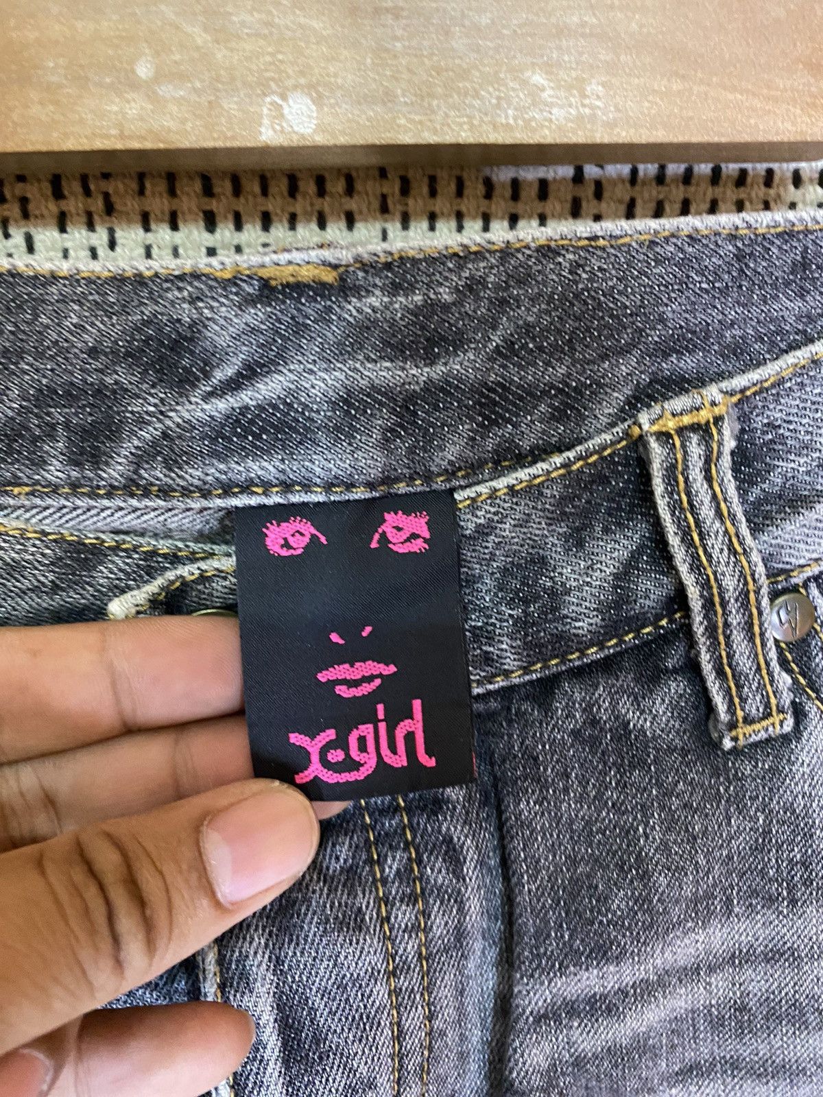 Japanese Brand × Xlarge ‼️JAPANASE BRAND XGIRL FLARED DENIM‼️ Size US 32 / EU 48 - 12 Thumbnail