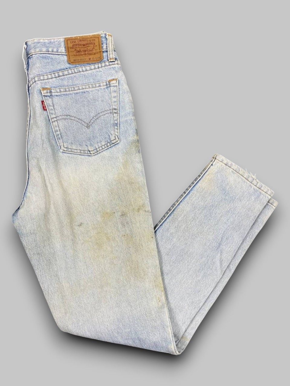 Levi's vintage levis 626 nice design denim Size US 29 - 1 Thumbnail