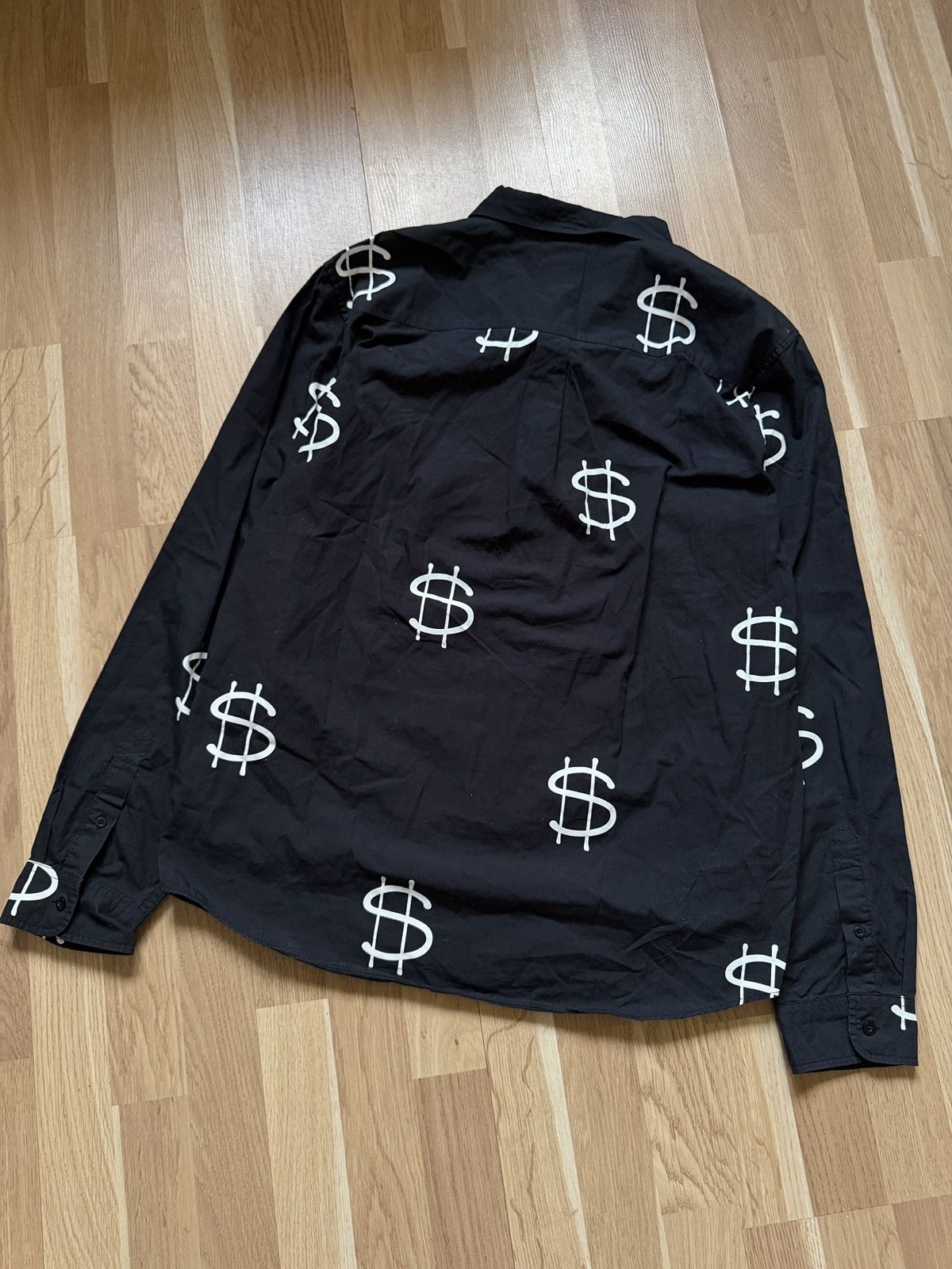 Stussy Stussy dollars overprint black money vintage rare 2000s Size US L / EU 52-54 / 3 - 5 Thumbnail