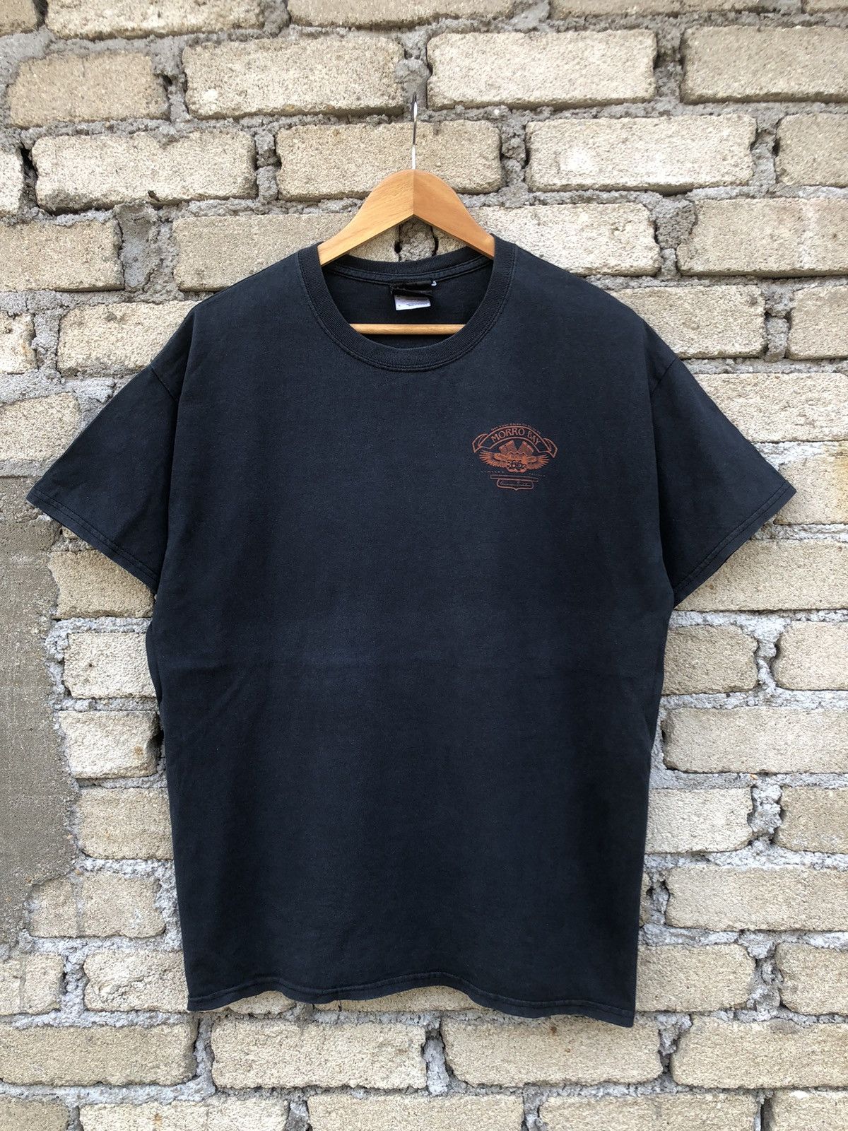 Harley Davidson × Japanese Brand × Vintage Vintage Sunfaded Morro Bay Route 66 Tshirts Size US L / EU 52-54 / 3 - 6 Thumbnail