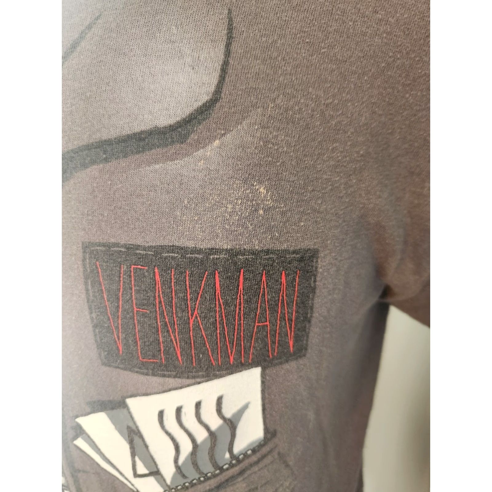Vintage Ghostbusters Mens T-Shirt Gray Crew Neck Short Sleeve Venkman Costume Regular M Cotton Graphic Print Size US M / EU 48-50 / 2 - 2 Thumbnail