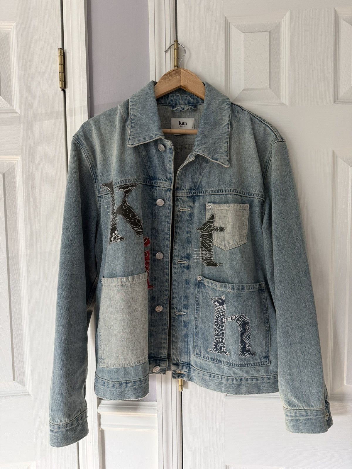 Kith Kith Wythe Denim Serif Jacket Sz 2XL | Grailed