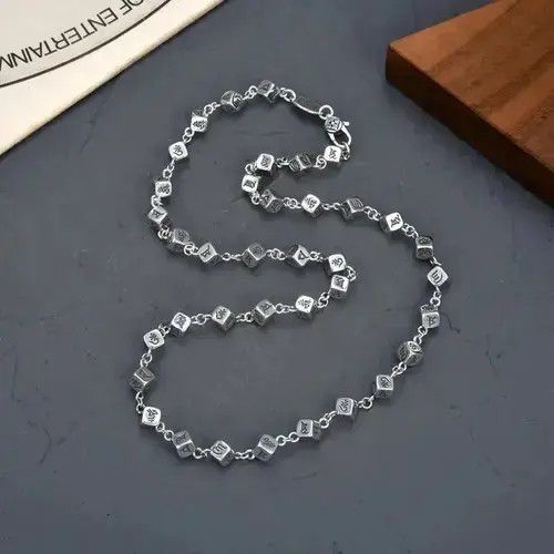 Jewelry Vintage Six Word Dice Necklace Size ONE SIZE - 4 Thumbnail