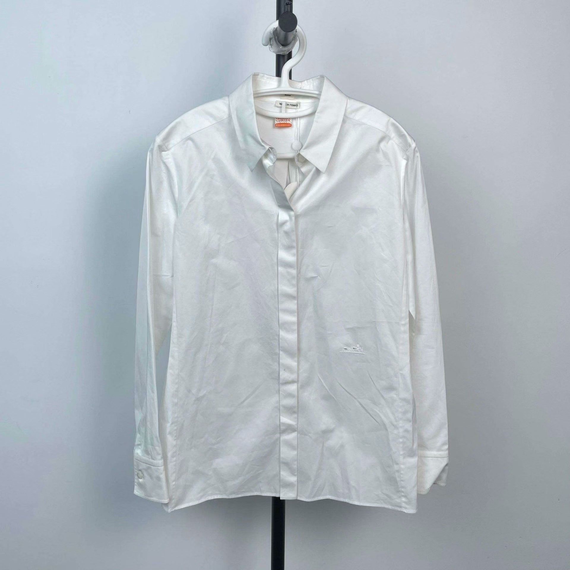 Hermes Hermes White Shirt 38 Men Size US S / EU 44-46 / 1 - 1 Thumbnail