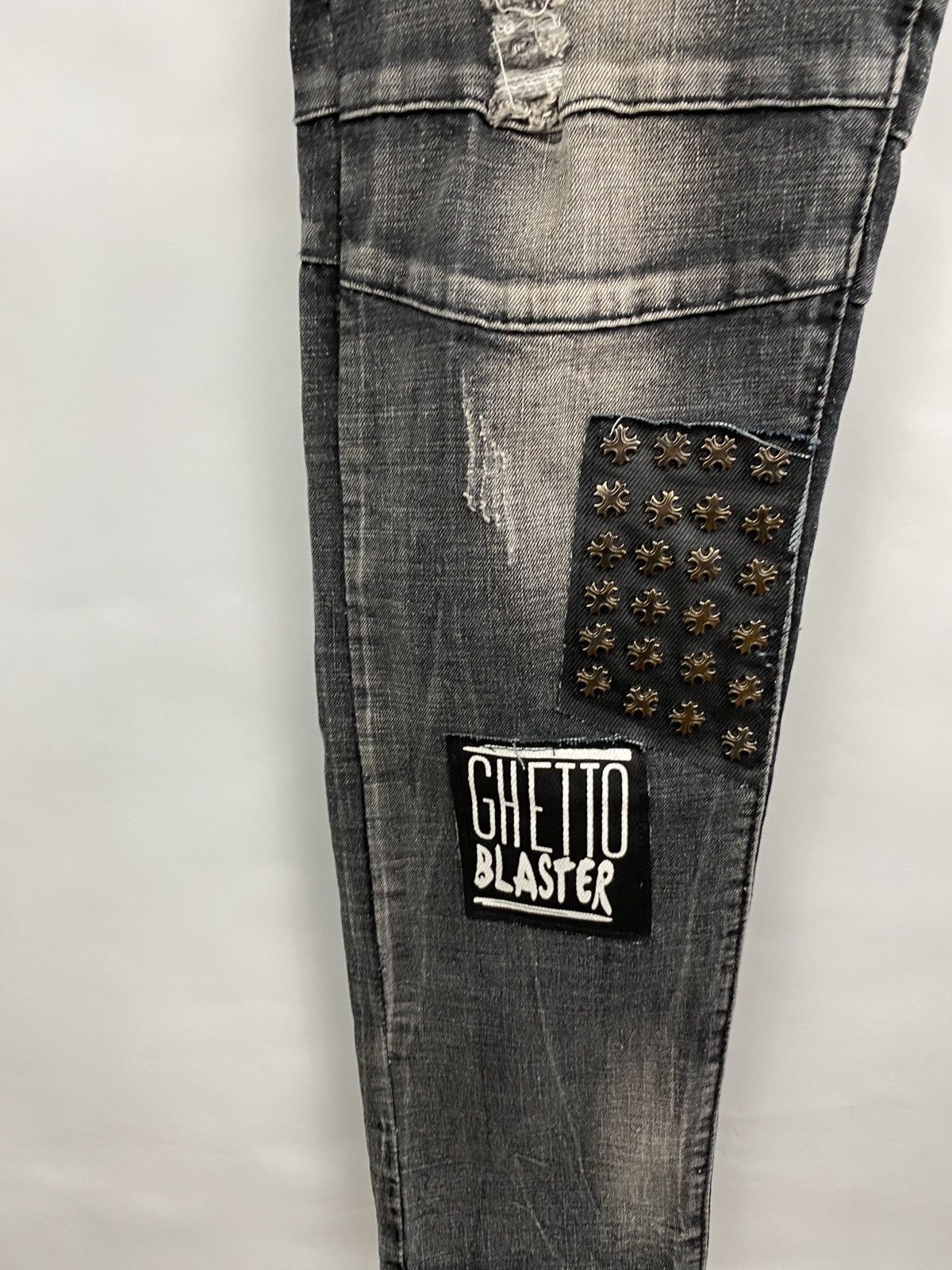 Japanese Brand 🇯🇵 Y2K Biepa Japan Japan Punk Metal Emo plain balmain style Size US 34 / EU 50 - 6 Thumbnail