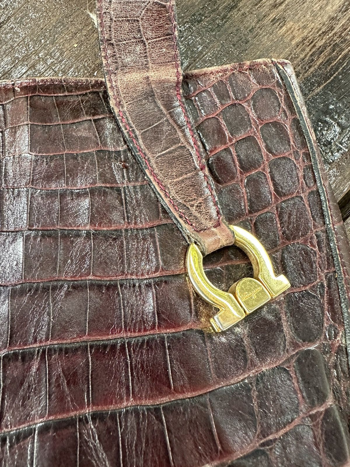 Salvatore Ferragamo × Vintage Vintage Salvatore ferragamo shoulder bag Size ONE SIZE - 7 Thumbnail