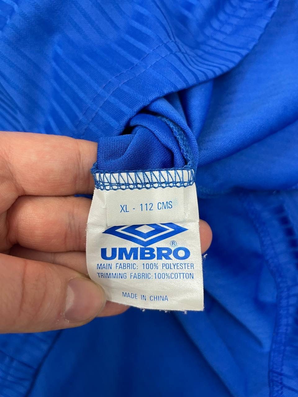 Umbro Umbro Men Football GoalkeeperJersey Long Sleeve Blue V Size US L / EU 52-54 / 3 - 5 Thumbnail