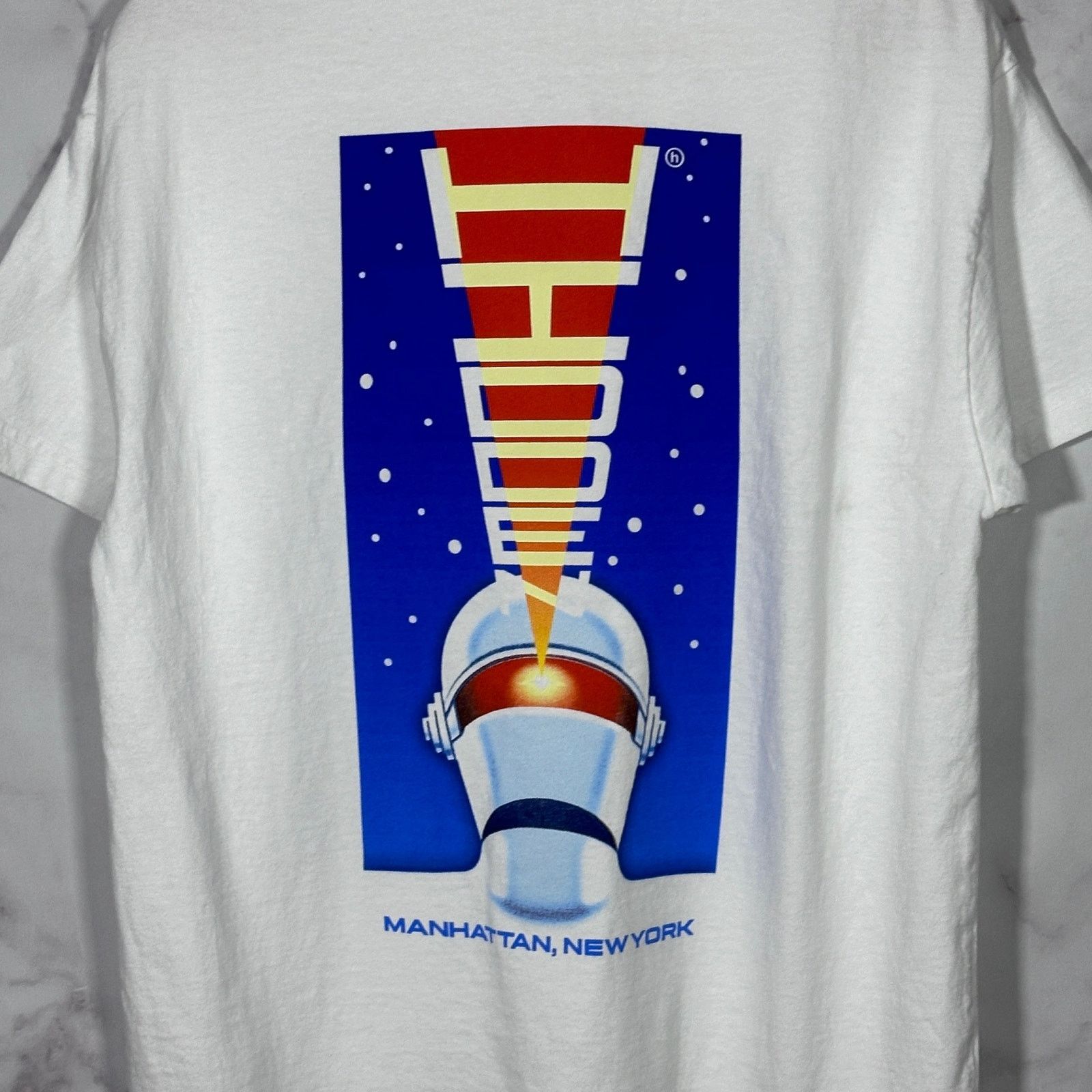 HIDDEN Hidden NY White Robotics Tee Size US M / EU 48-50 / 2 - 2 Thumbnail