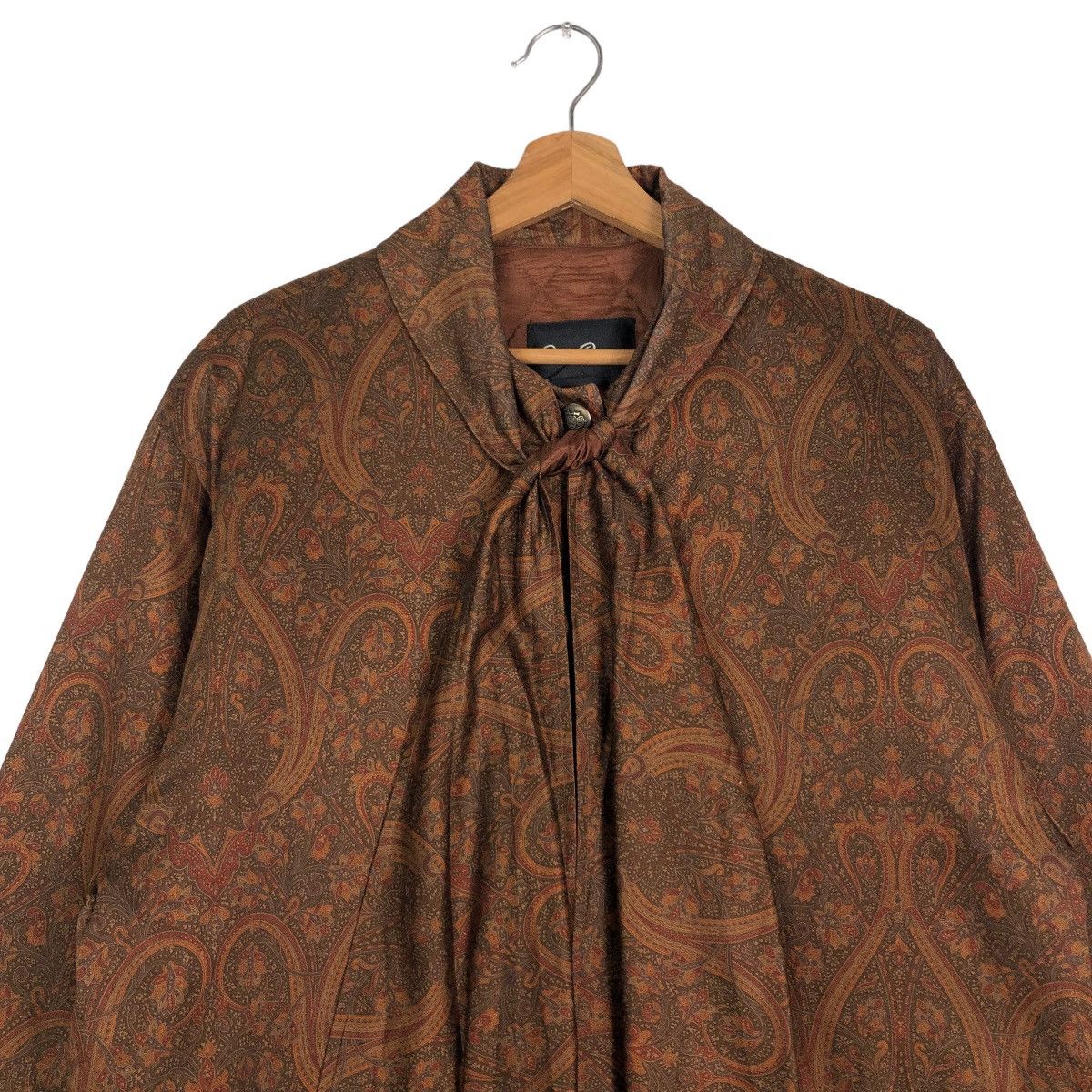 Japanese Brand 🔥Vintage Long Jacket Fly Carla Carini Bandana Design Japan Size US M / EU 48-50 / 2 - 3 Thumbnail