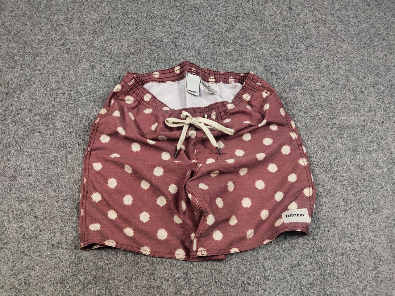 Rhythm Rhythm Design Casual Pocket Pattern Short Shorts Size US 32 / EU 48 - 2 Thumbnail