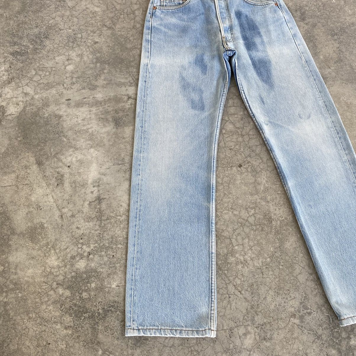 Levi's Vintage Late 80’s Levis 501 Faded Blue Jeans Size US 29 - 6 Thumbnail