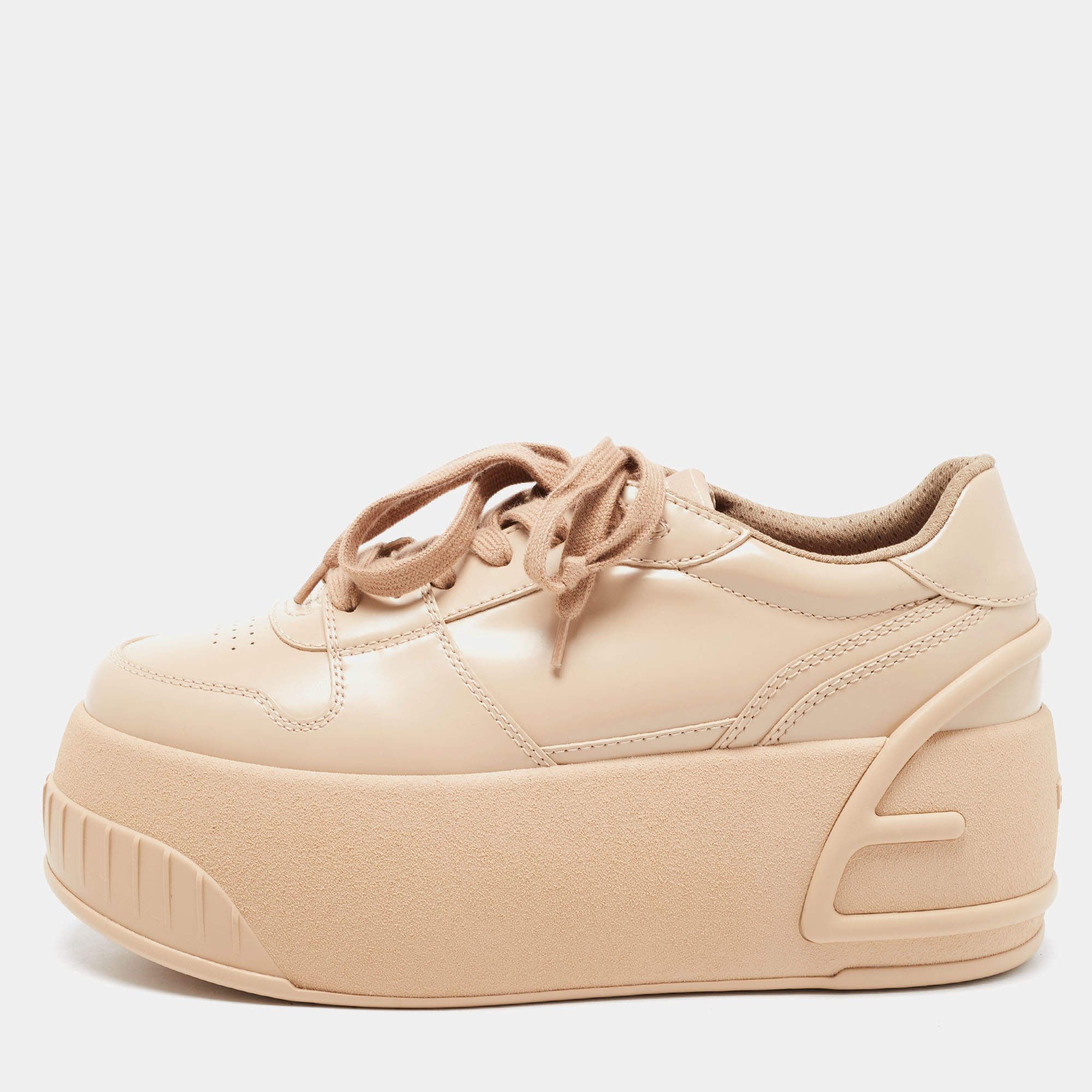 Fendi o1loc1c0824 Sneaker in Cream Size US 10 / IT 40 - 1 Thumbnail