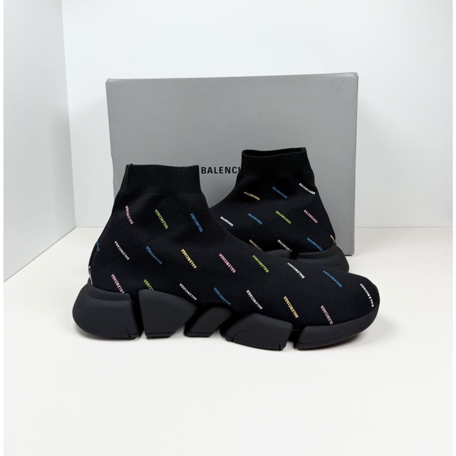 Balenciaga Size 47EU/14US - Balenciaga Speed Trainer Multicolor NEW Size US 14 / EU 47 - 5 Thumbnail