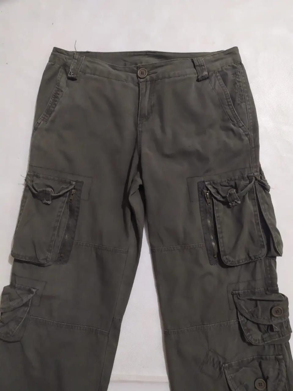 Other Unknown Beautiful Multipocket Cargo Tactical Pants Size US 31 - 2 Thumbnail
