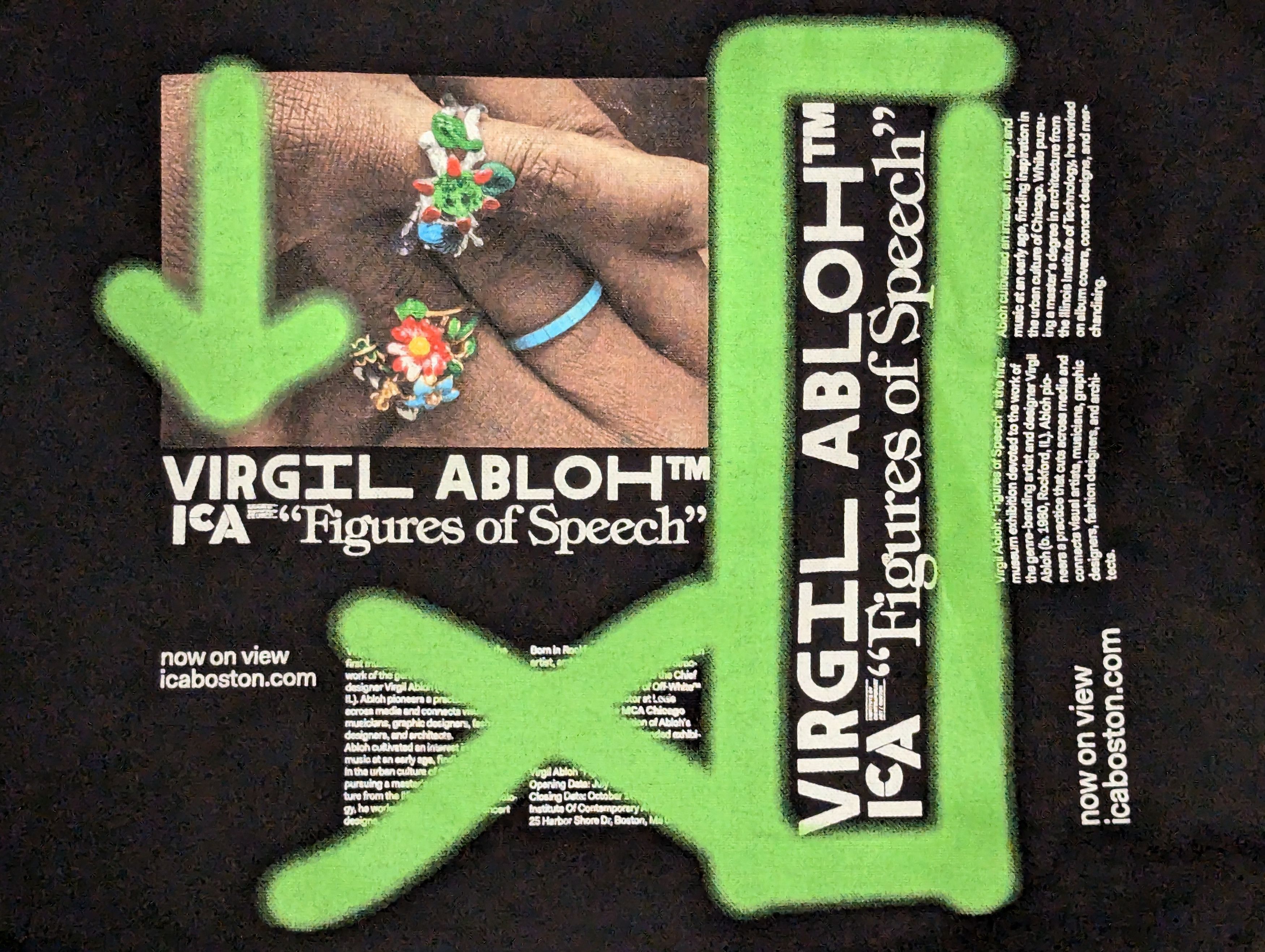 Virgil Abloh Virgil Abloh ICA Boston Arrows Tote 1 Of 150 Juergen Teller Size ONE SIZE - 2 Thumbnail