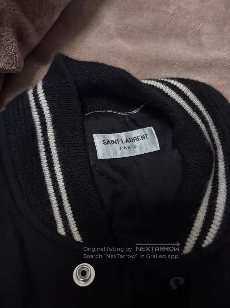 Saint Laurent Paris Saint Laurent Paris Baseball Jacket i Size US M / EU 48-50 / 2 - 2 Thumbnail