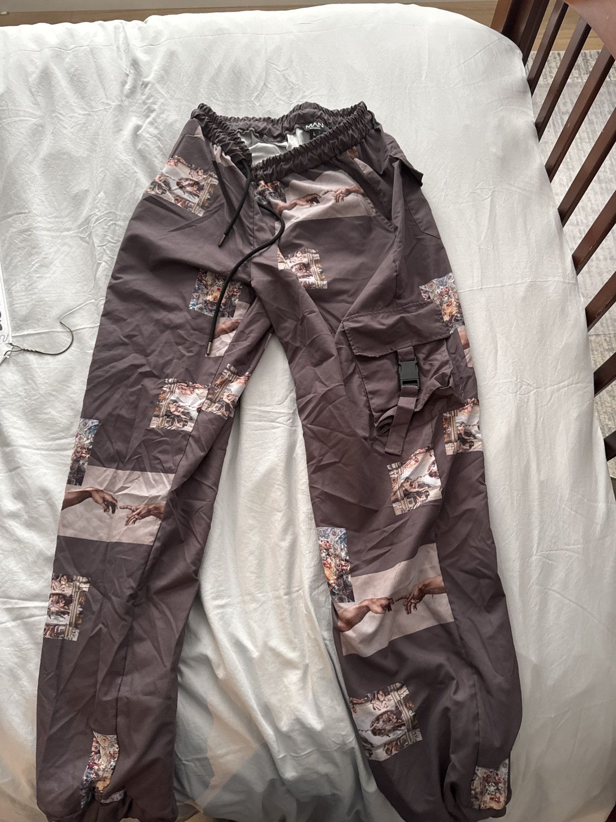 Other Boohooman Rome Pants Artwork Pants Size US 34 / EU 50 - 2 Thumbnail