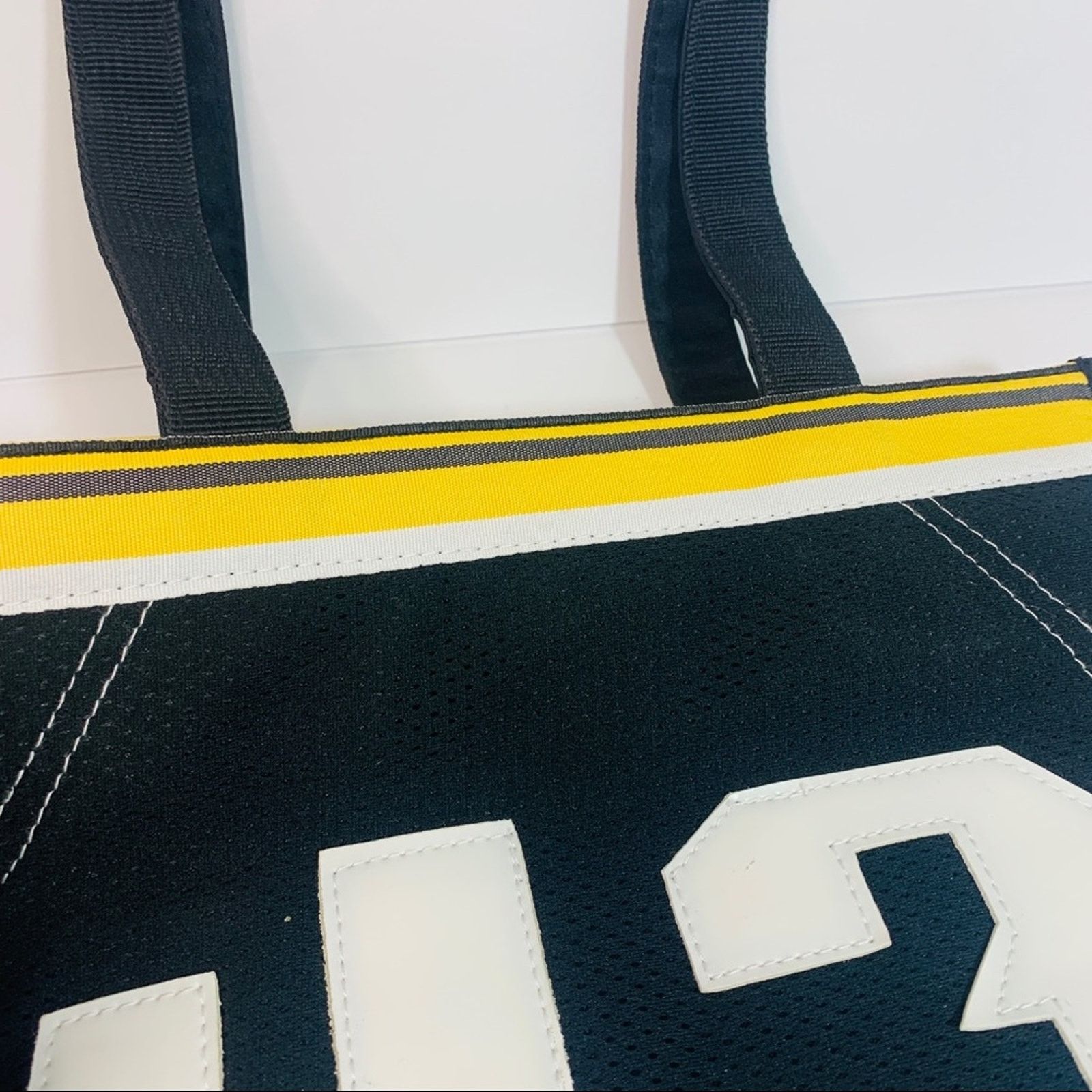 Other Steelers Troy Polamalu Mesh Jersey Tote Bag No Name Or Team Size ONE SIZE - 6 Thumbnail