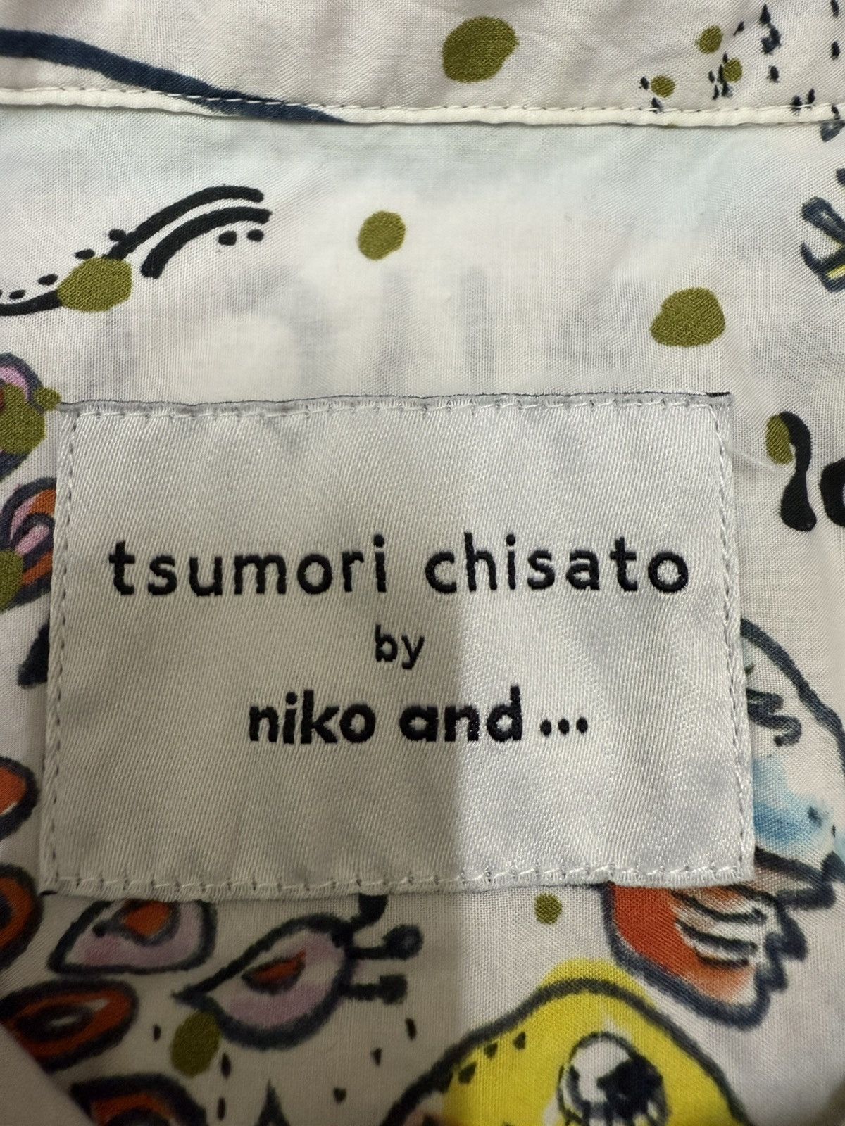 Issey Miyake × Japanese Brand × Tsumori Chisato Tsumori Chisato by niko and oversized shirt dreses button up Size L / US 10 / IT 46 - 6 Thumbnail