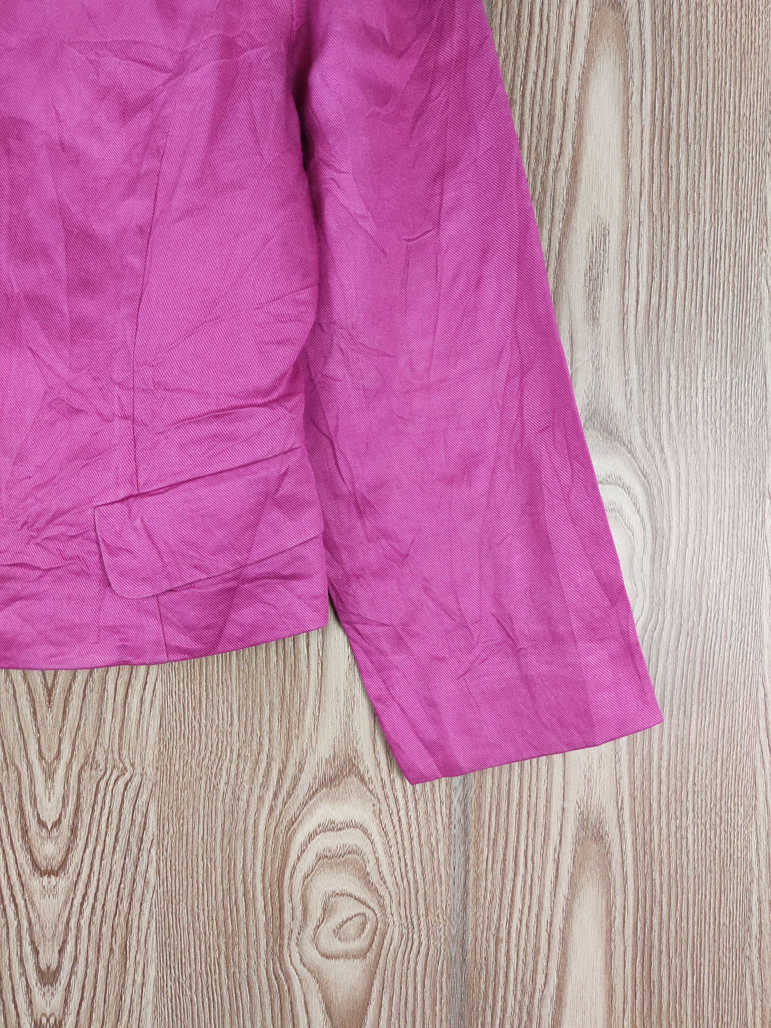 Japanese Brand × Vintage Luxury Lancetti Pink Cropped Button Up Shirts Size S / US 4 / IT 40 - 6 Thumbnail