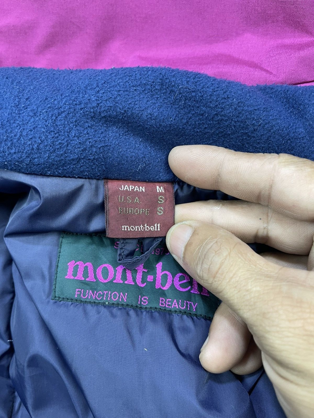 Montbell Vtg 90s Montbell Puffer Mountain Jacket Size US S / EU 44-46 / 1 - 14 Thumbnail