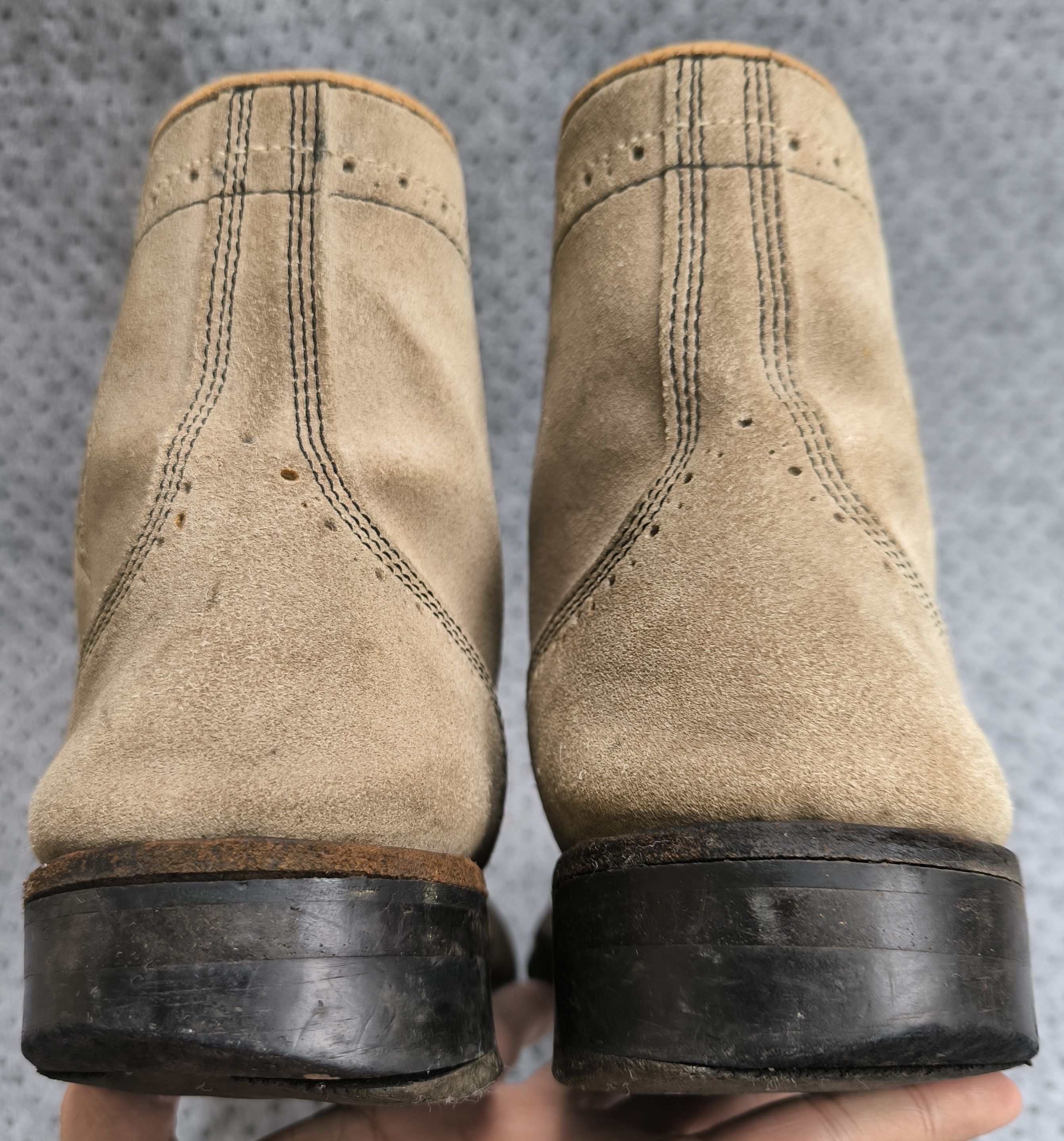 Japanese Brand THE CRIMIE brogue ankle suede boot Size US 10 / EU 43 - 7 Thumbnail