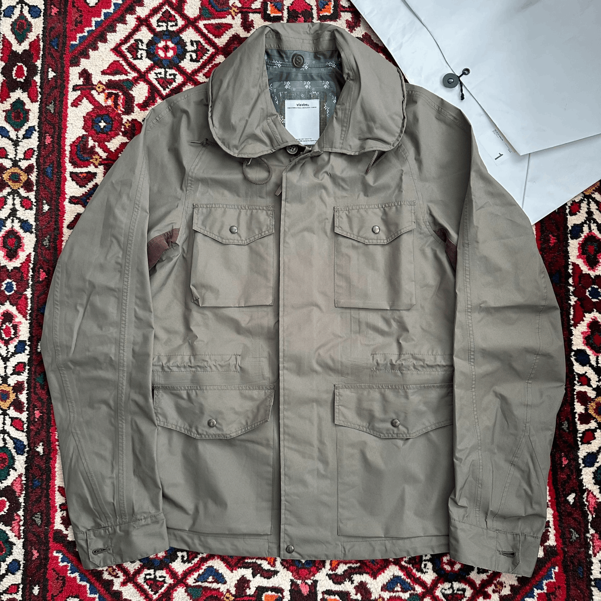 Visvim Visvim Macray Coverall Crash Size 2 Ivory | Grailed