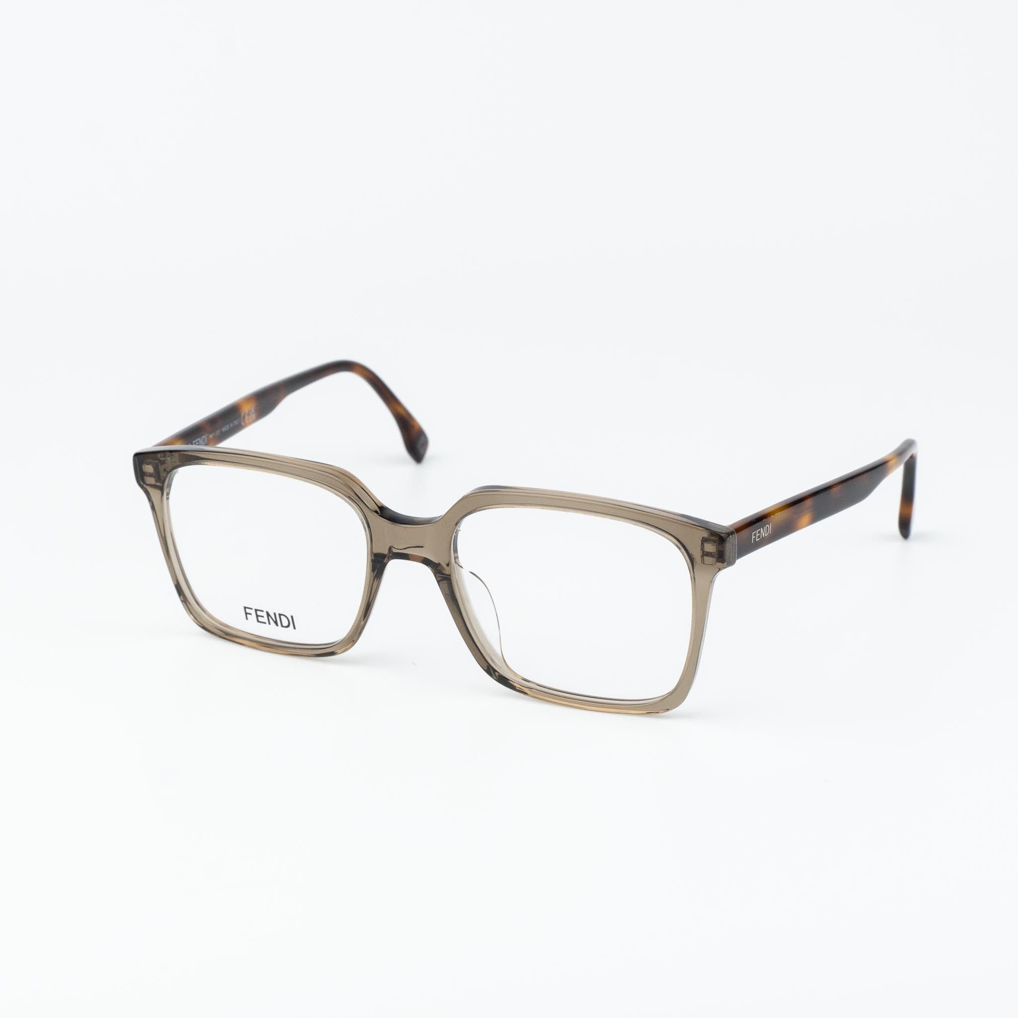 Fendi Fendi Men Eyeglasses Square FE50032I 057 NEW AUTHENTIC Size ONE SIZE - 1 Thumbnail
