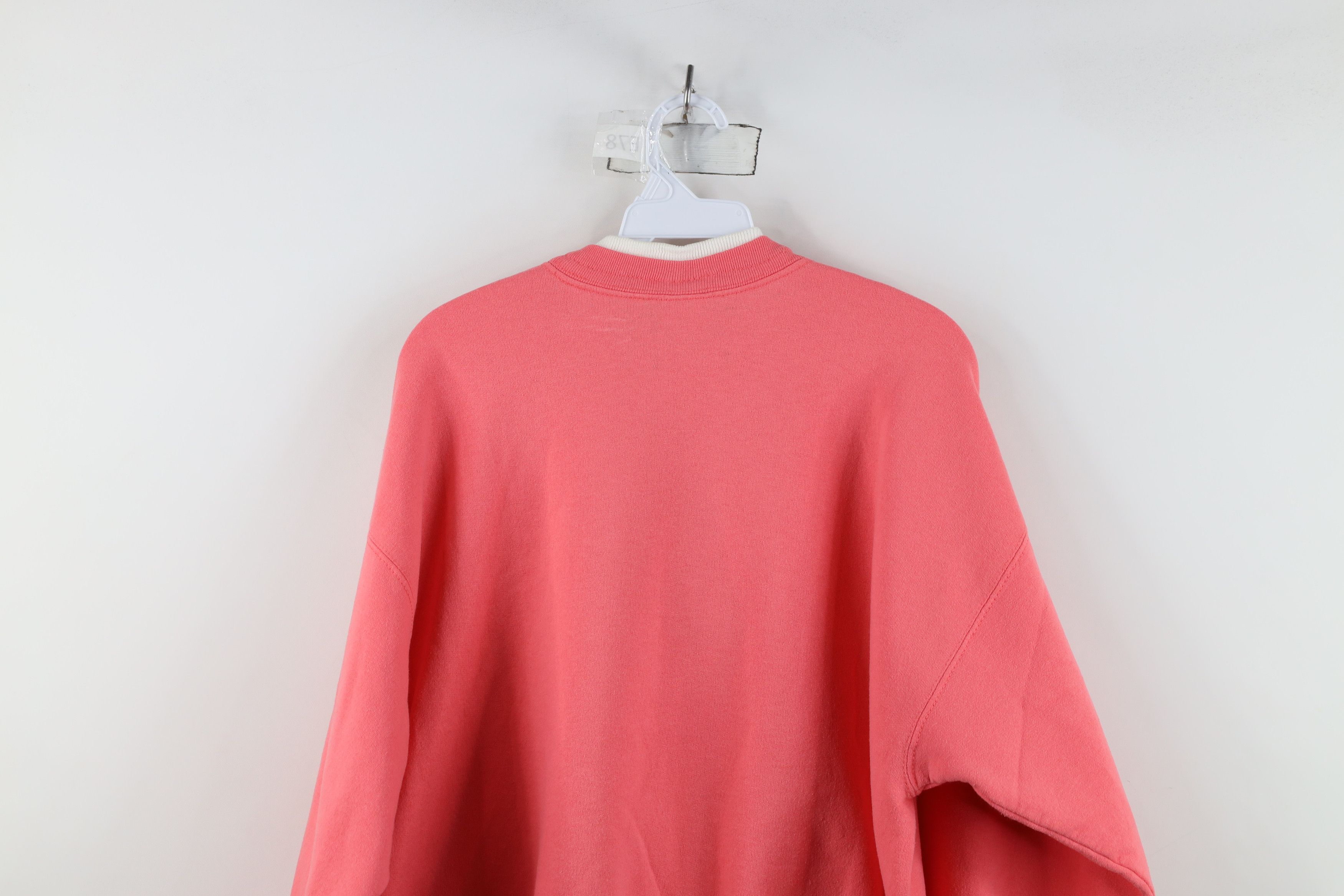 Vintage Vintage 90s Streetwear Cat Kitten Cat Lady Flower Sweatshirt Size L / US 10 / IT 46 - 13 Thumbnail