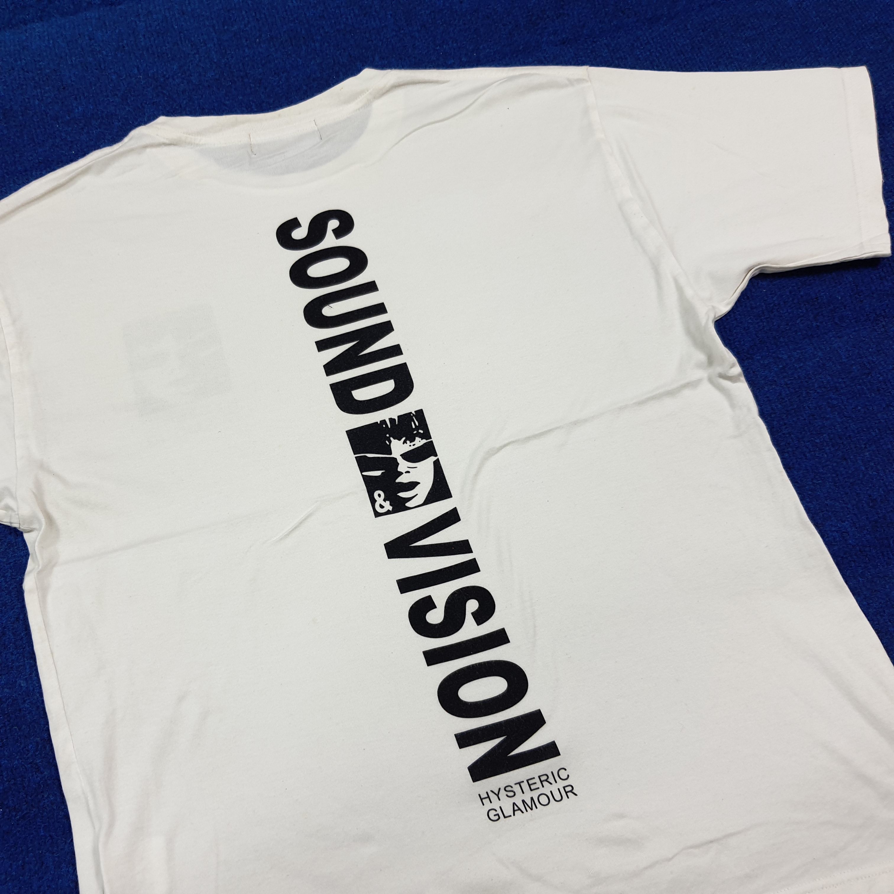 Hysteric Glamour Vintage Hysteric Glamour Japan Sound Vision Tshirt C299N14 Size US M / EU 48-50 / 2 - 2 Thumbnail
