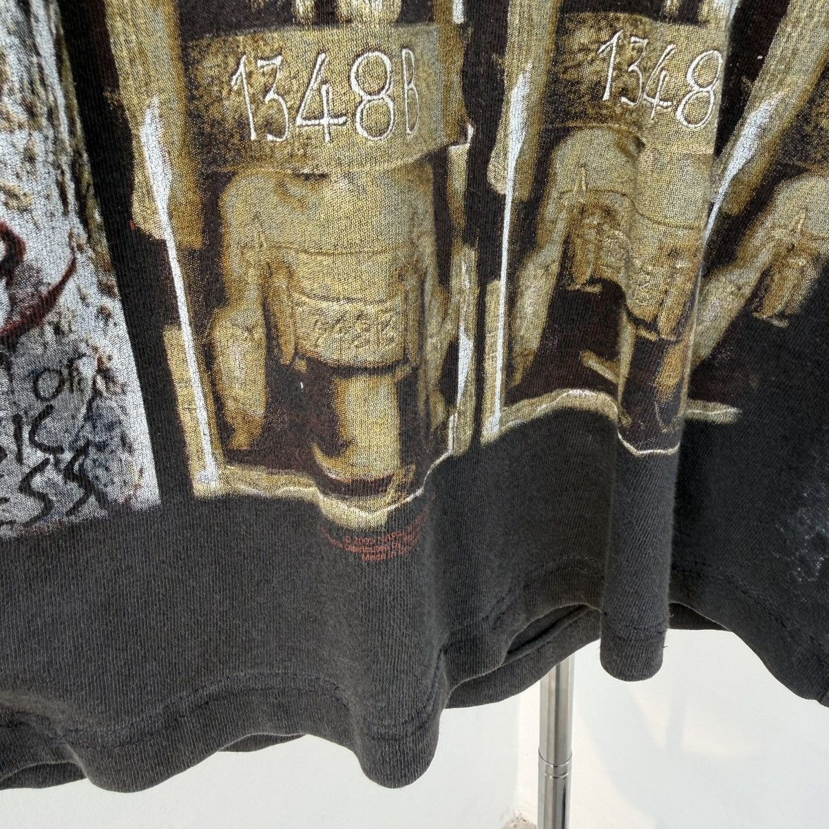 Band Tees Napalm death - trashed distressed faded Size US M / EU 48-50 / 2 - 4 Thumbnail