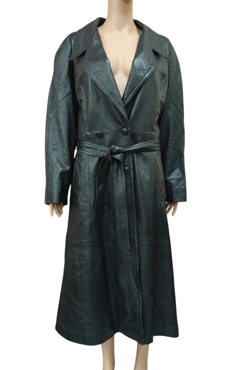 Japanese Brand NOS Vintage Hilton Japan Black Sheep Nappa Coat Size M / US 6-8 / IT 42-44 - 2 Thumbnail