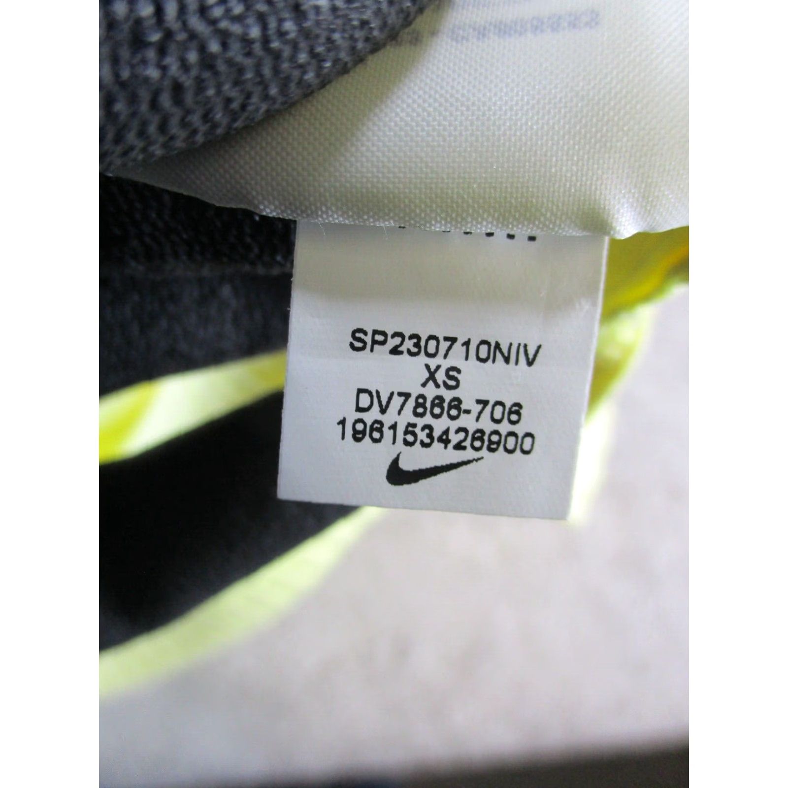Nike Nike Sweater Womens XS Yellow Ribbed Cotton Jersey Pullover Knit Crewneck Jumper Sweatshirt Shirt Womens XS Yellow Nike Sweater Size XS / US 0-2 / IT 36-38 - 5 Thumbnail