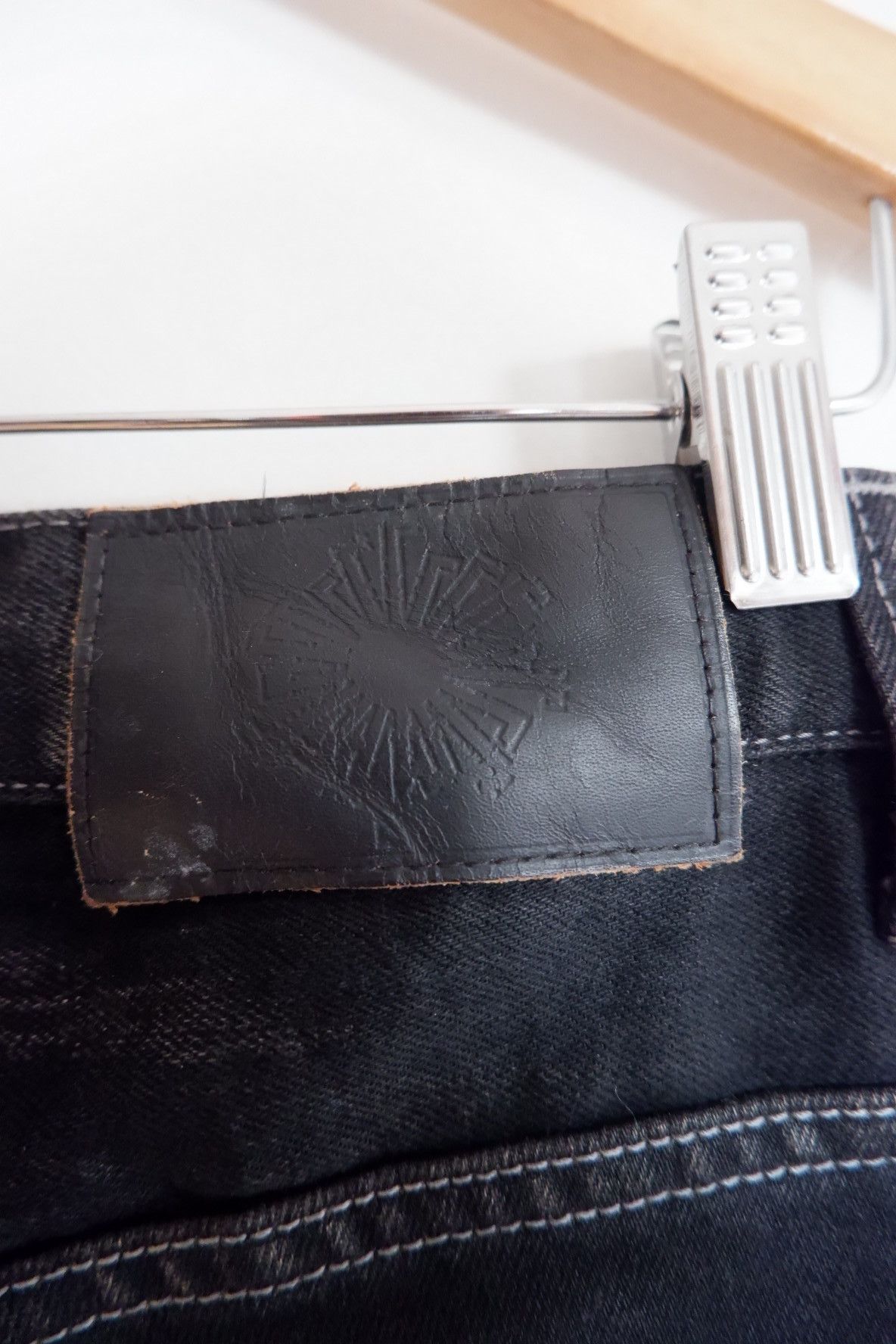 Tornado Mart Tornado Mart - Vkei Silver Clawed Marks Flared Jeans Size US 30 / EU 46 - 7 Thumbnail